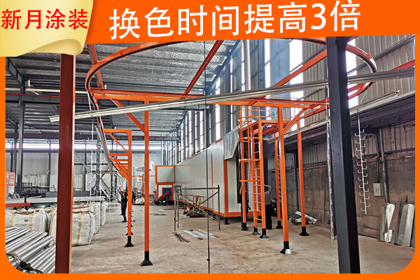 铝合金卧式喷涂线设备实现多色喷涂不再难！