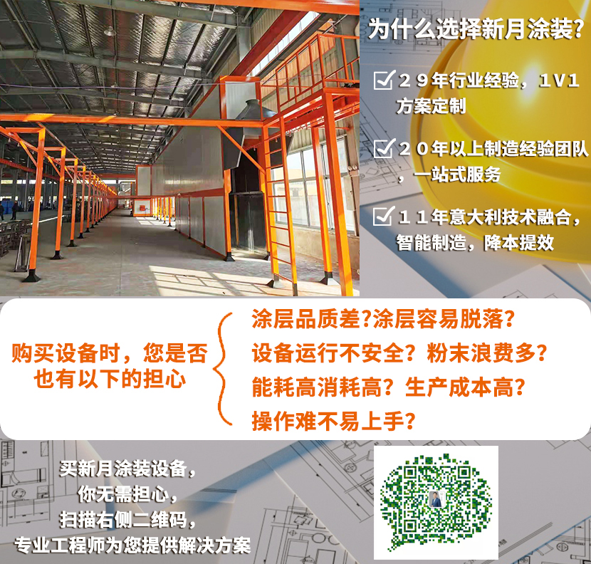 高速护栏自动喷塑设备视频
