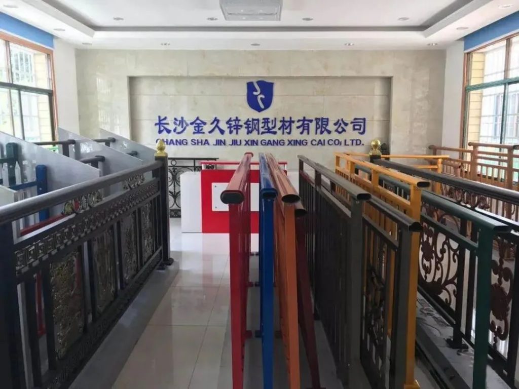 大型锌钢企业再引自动喷塑线无VOCs排放